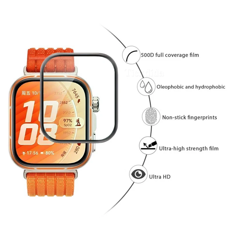 Soft Tempered Glass for Huawei - Huawei Smartwatch Accessories review and price