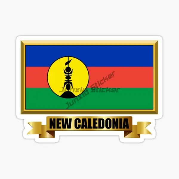 

PAPAU NEW GUINEA New Guinea Island JOWAN ISLAND National Flag and Emblem Vinyl Self-adhesive Waterproof Car Stickers