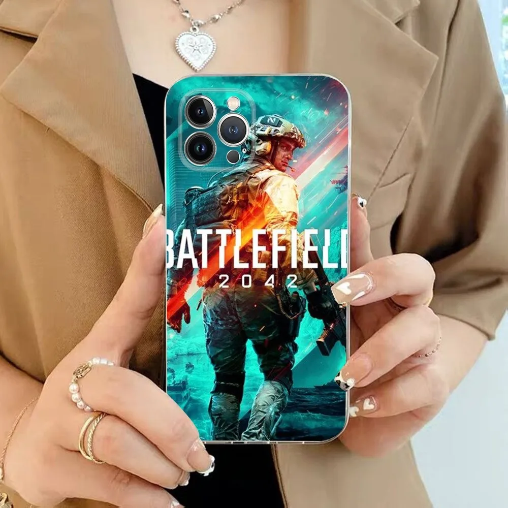 Battlefield Phone Case For iPhone XR X XS Max 14 13 Pro Max 11 12 Mini 6 7 8 plus SE 2020 Printing Cover