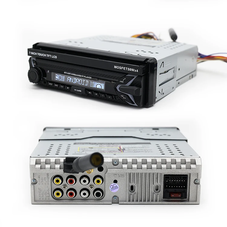 Stock Available 1din Big Retractable Screen Android GPS Auto Car Player Touch Screen Car Dvd Player - view 4