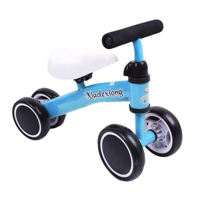 Baby Walker Bike Toy for Children Balance Bike with 4 Wheels Portable Bicycle Toy for Christmas Children\'s Day and Birthday Gift