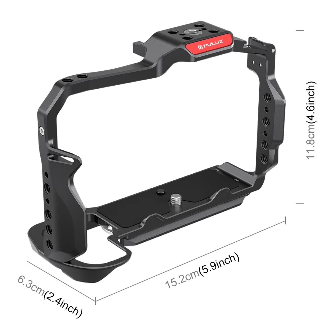 PULUZ Metal Video Camera Cage For Nikon Z6III, For Nikon Z6II Camera Stabilizer Extended Housing Mount