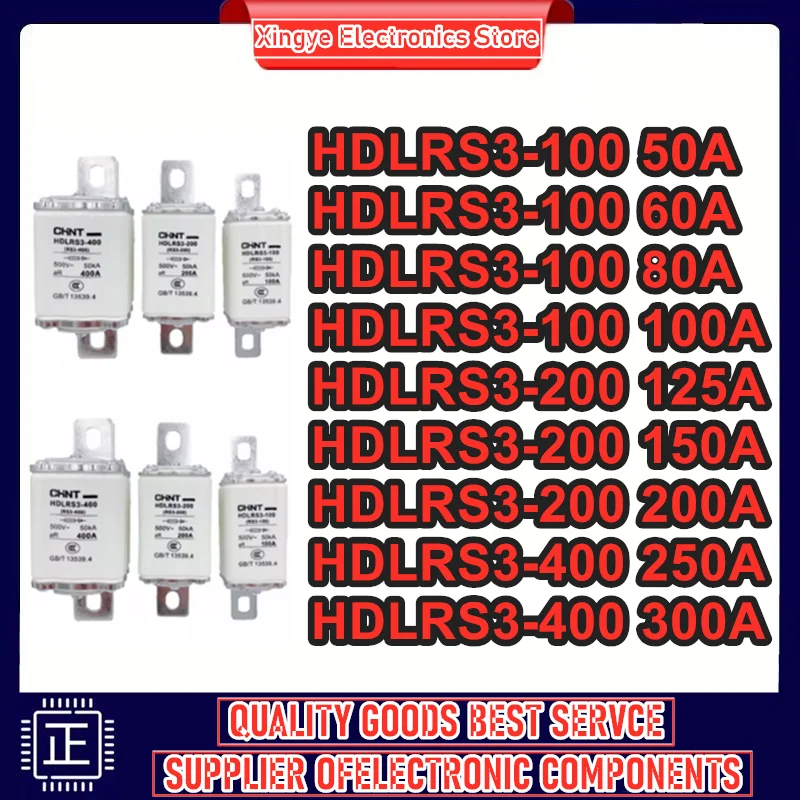 

HDLRS3-100 50A 60A 80A 100A HDLRS3-200 125A 150A 200A HDLRS3-400 250A 300A