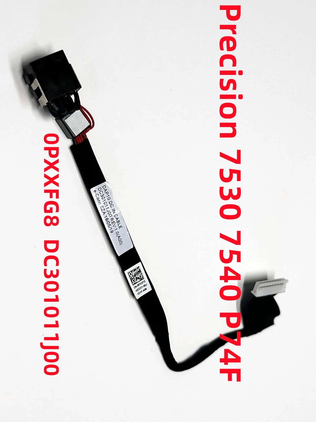 Suitable for DELL Precision 7530 7540 P74F Charging Port Power Interface Power Head 0PXXFG Starting from 10 pieces