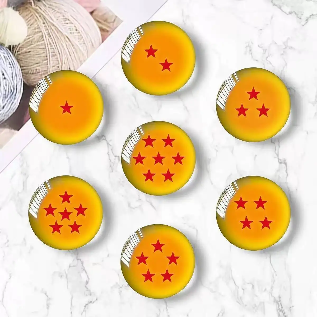 Dragon Ball fridge magnets, new Dragon Ball style, trendy Dragon Balls, hot-selling, bring good luck and lots of blessings - view 5