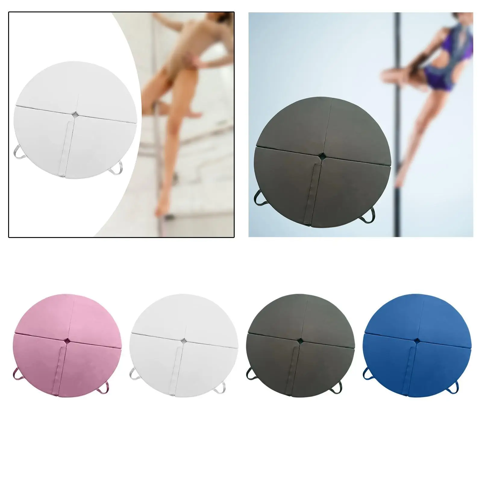 

Pole Dance Floor Mat Padding Waterproof Security Mat Protective Mat for Fitness Home Gym Exercise Workout Pole Dance Training