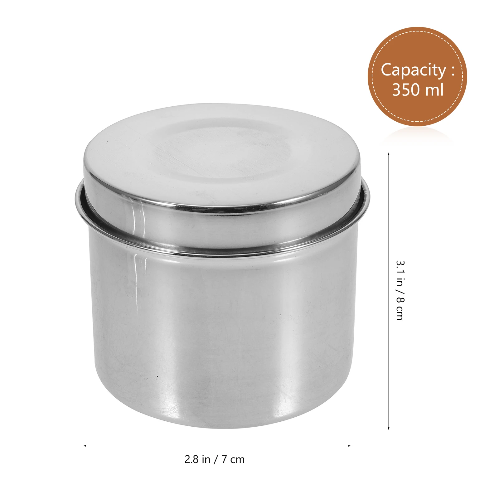 

4pcs Stainless Steel Food Sample Boxes Airtight Storage Containers For School Canteen Lab Kitchen Essentials Microwave Safe