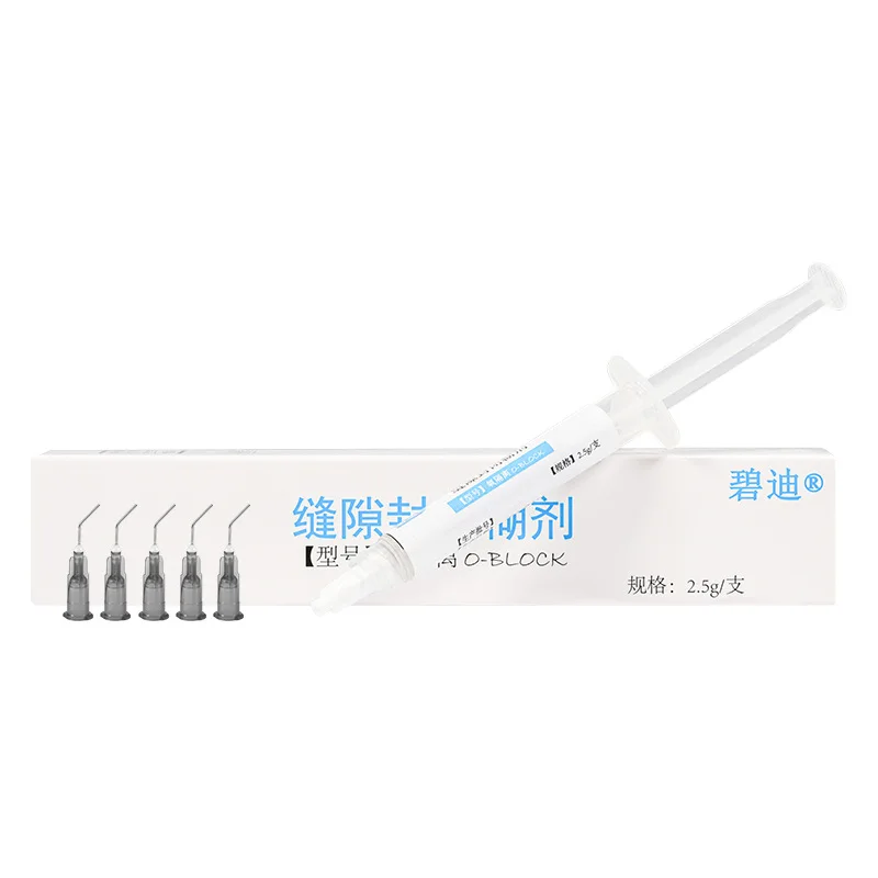 2.5g Dental Oxygen Isolation Gap Sealer Gel Water-Soluble Barrier for Composite Restoration Prevents Resin Yellowing Oxidation