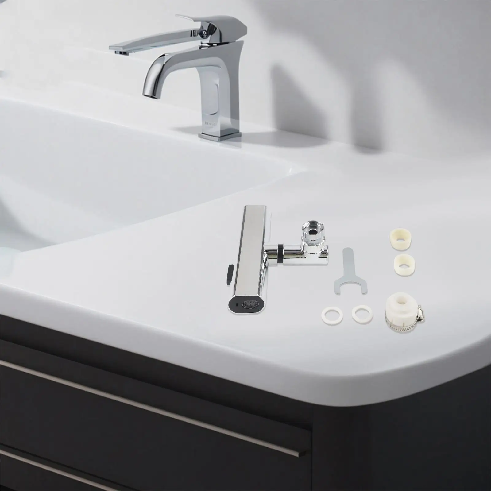 

Kitchen Faucet Extend Faucet Bubble Water Mode Gentle Washing Application Maximum Convenience Efficient Bubble Mode Faucet