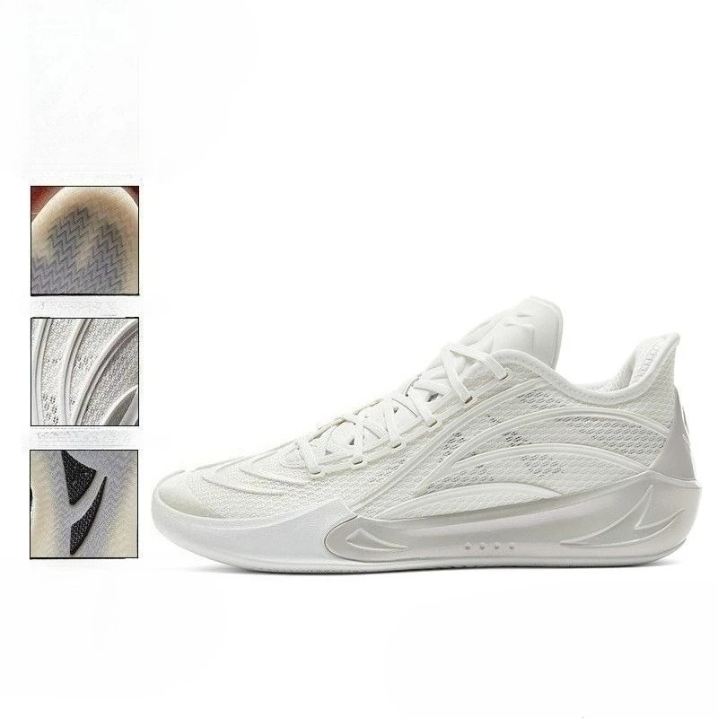 

Баскетбольные кроссовки 2026 года с низким верхом, на резиновой подошве, для активного отдыха, мужские, нескользящие, для тренировок