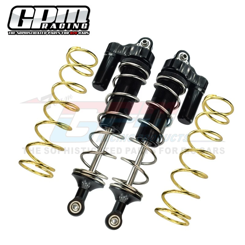 GPM Aluminum Front L-Shape Piggy Back Spring Dampers 177mm For ARRMA 1/5 Kraton