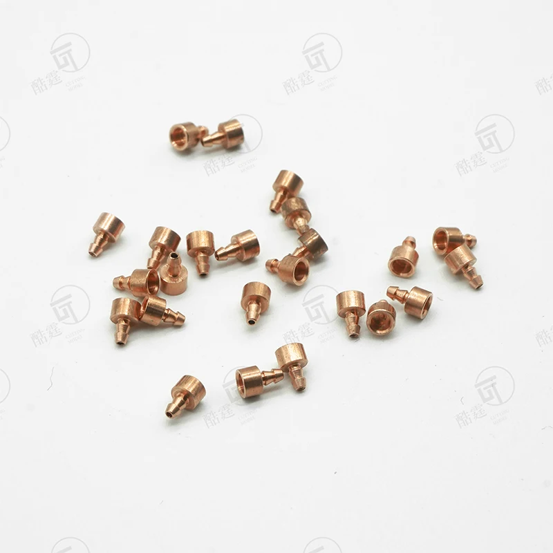 CUT model oil cylinder M2 copper tube straight head universal welding oil nozzle
