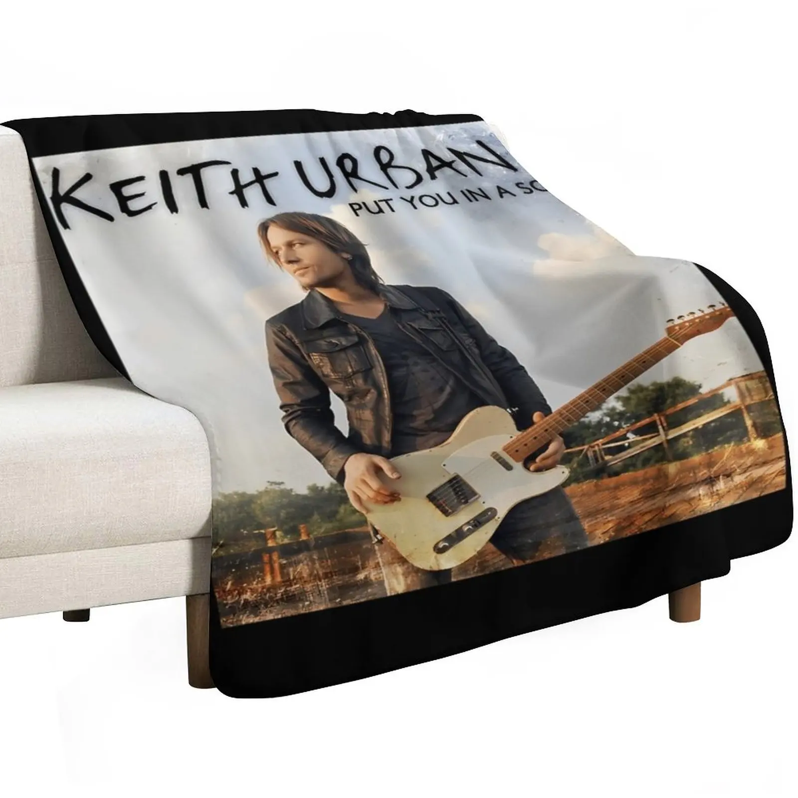 keith urban tour date lovh4 Throw Blanket For Baby Softest Soft Soft Big Retros Blankets