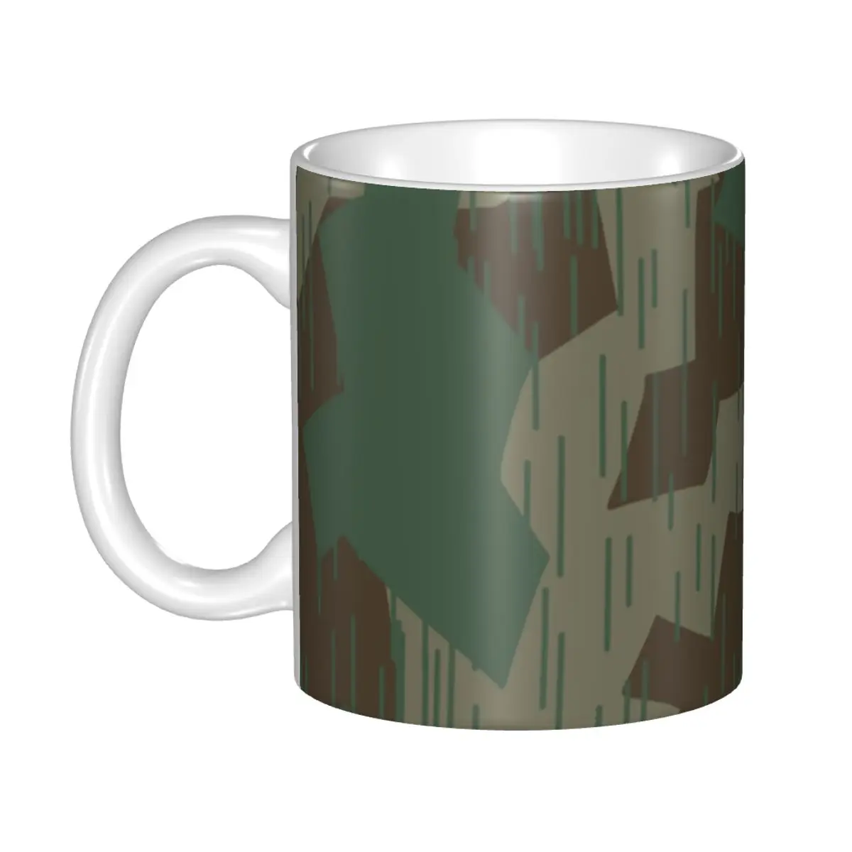 

Custom World War 2 German Camouflage Coffee Mugs DIY Camouflage Ceramic Tea Milk Cup