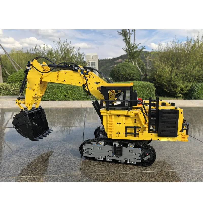

MOC-223188 Новый экскаватор-экскаватор, бульдозер, модель строительного блока • 4423, детали • MOC, креативная детская игрушка на день рождения для мальчиков, подарок