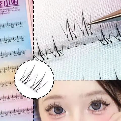 Self Adhesive Bottom Eyelashes Do Not Require Glue, Can Be Reused Under Eyelashes For Makeup DIY Personal Comic Eyelashes