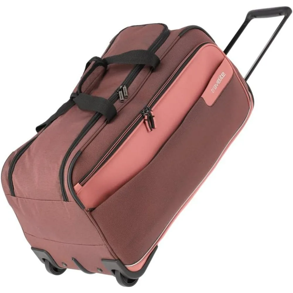 

All Suitcase, One Size, Spring Rose (Red), Reisetasche 65 cm, Trolley travel bag with 2 wheels