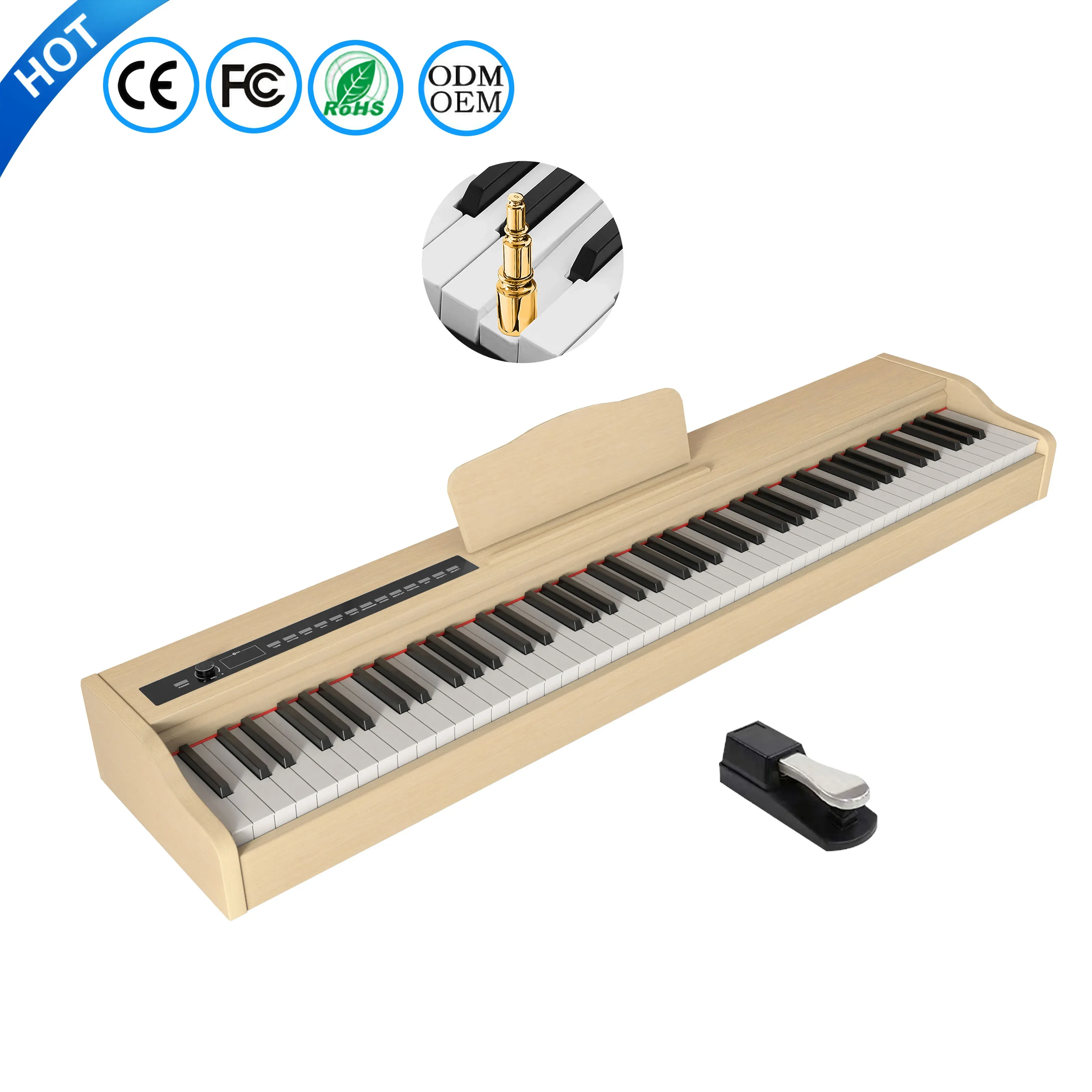 

88 Key Portable Eectronic Piano Keyboard