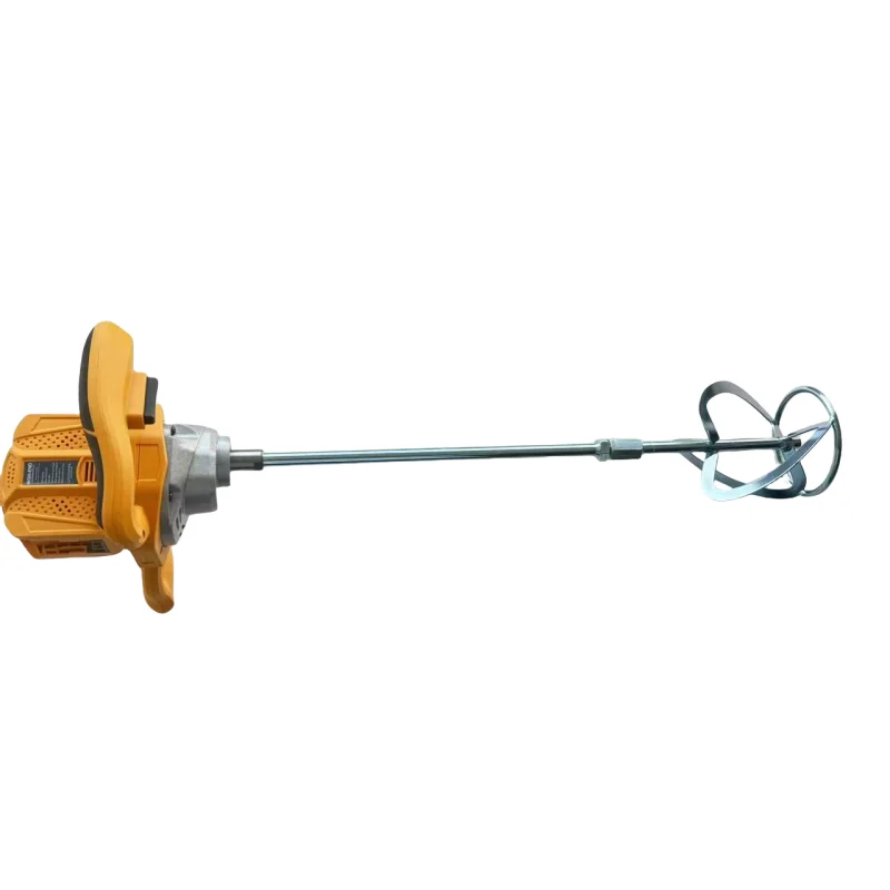 Handheld Cordless Concrete Mixer 6 Speed Cement Mixer For Mud Mortar Paint Grout Plaster For Dewalt 20V Battery
