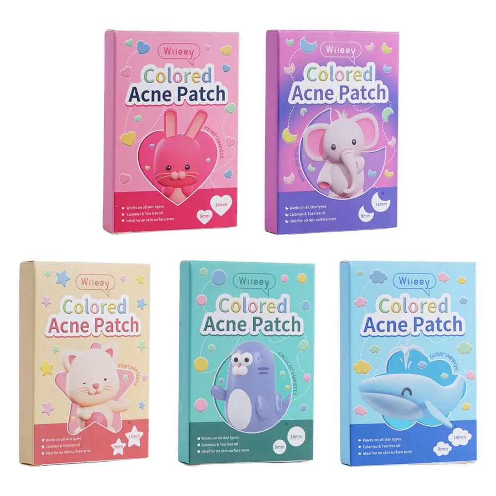 2x 144pc/box Mini Star Invisible Acne Removal Pimple Patch Beauty Face Acne Spot Face Pimple Acne Skin Concealer Tool Stickers