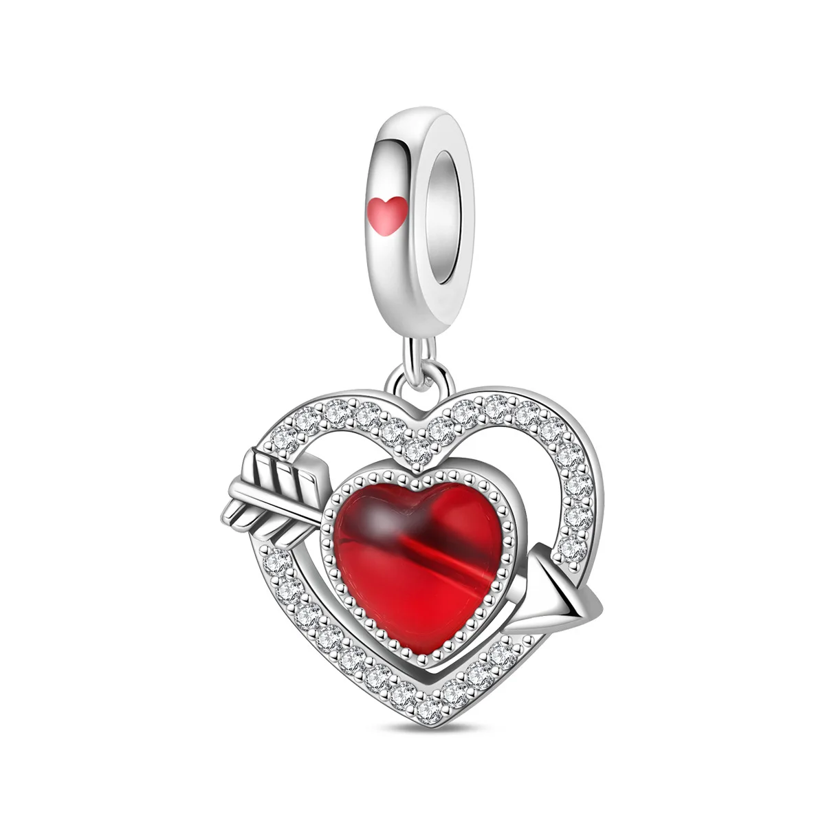 Silver Plated Beads Fit Bracelets, DIY Gift Accessory