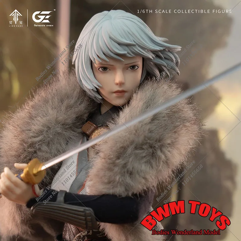 Genesis Emen LLRB-01 1/6 Scale Collectible INCARNATION Scientist Leader Bai Yuekui 12Inch Female Action Figure Model Doll