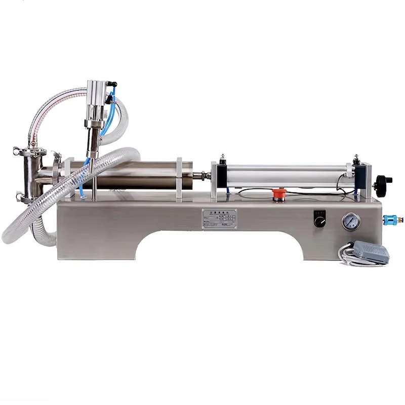 250ml to 2500ml Fully Automatic Quantitative Liquid Lubricant  Laundry Single Head Filling Machine