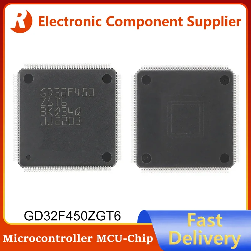 

GD32F450ZGT6 GD32F450 32F450ZGT6 LQFP-144 GD32F Brand New Original ARM Cortex-M4 32-bit Microcontroller MCU IC Controller Chip