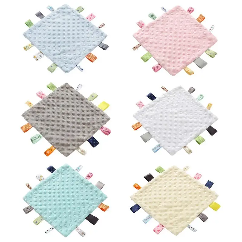 TeWindsor-Sucette Douce pour Bébé, Serviette de Bébé Confort, DorPanier, Câliner, Carré, Sensoriel, Couverture de Sécurité, Jouets, Livraison Directe