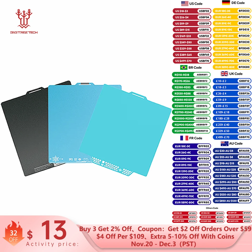 yZ[zBIGTREETECH Pandarhv[g CryoGrip ProN[v[g BambuLab H2D H2S P1 A1 X1 Adventurer 5M Kobra 3 K1 MAX Ender 3Ή