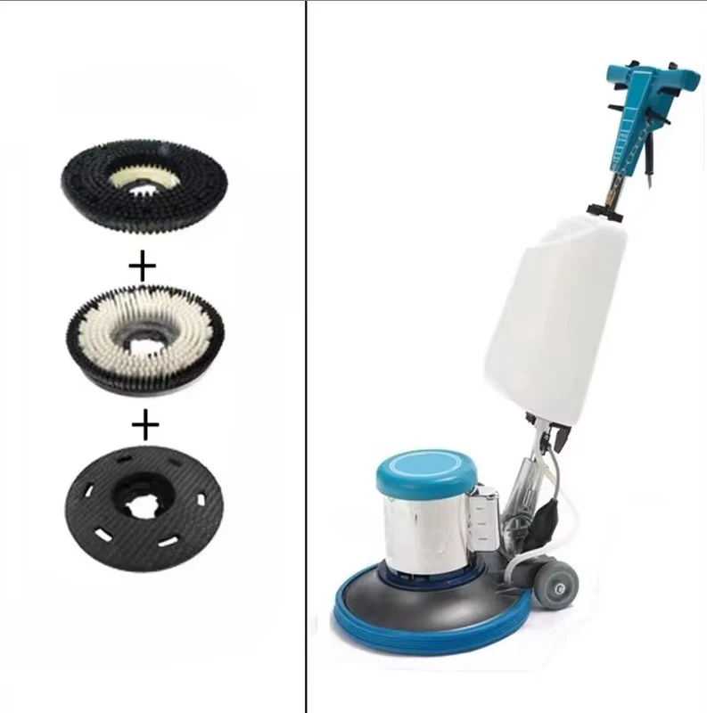 220 فولت رائجة البيع مكنسة كهربائية محمولة بلاط الأرضيات فندق كهربائي غسالة السجاد التجارية #5