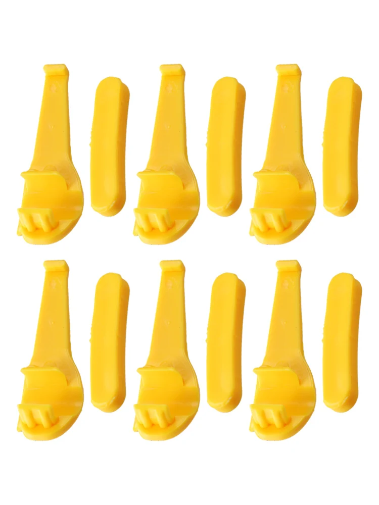 

Disassembly Pad Insert Rim Protector 12pcs Set Tools Equipment Kits Remover Tyre 12pcs set Yellow Changer Head