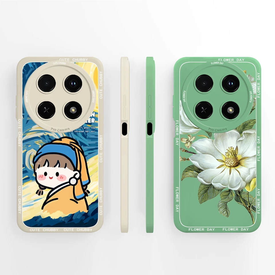 For Huawei Nova 12i Case Cute Astronaut Camera Protection Shockproof Anti-drop Antifouling Soft Cover For huawei nova 12i Funda
