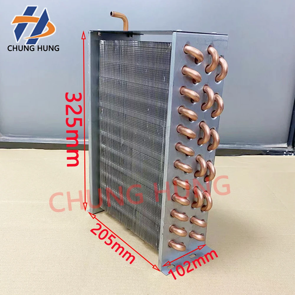 

Медный трубчатый радиатор для охлаждения водяного бака, УФ-принтер для плоской печати с LED-лампой для отверждения, конденсатор для водяного бака