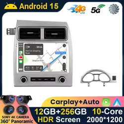 Android 15 Wireless CarPlay Auto For Audi Q7 4L 2005 - 2015 MMI 2G 3G Car Radio Multimedia Player GPS Stereo DSP WIFI 360 Camera