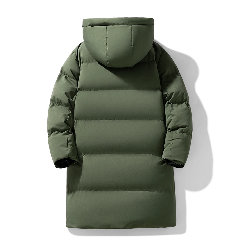 Parka Maschile Lungo Parka Plus Size 8xl 7xl 6xl Uomo Casual Caldo Imbottito Frangivento Tuta Sportiva Inverno Parka Uomo Spessore Giacca Calda