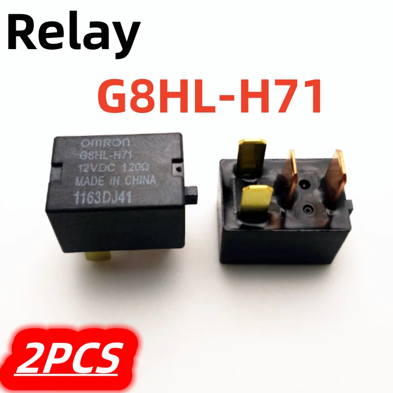 2Pcs/lot G8HL-H71 12V G8HL H71 Car Air ConditioningDC Relay For Honda Accord CRV Front Fan A/C For CR-VC