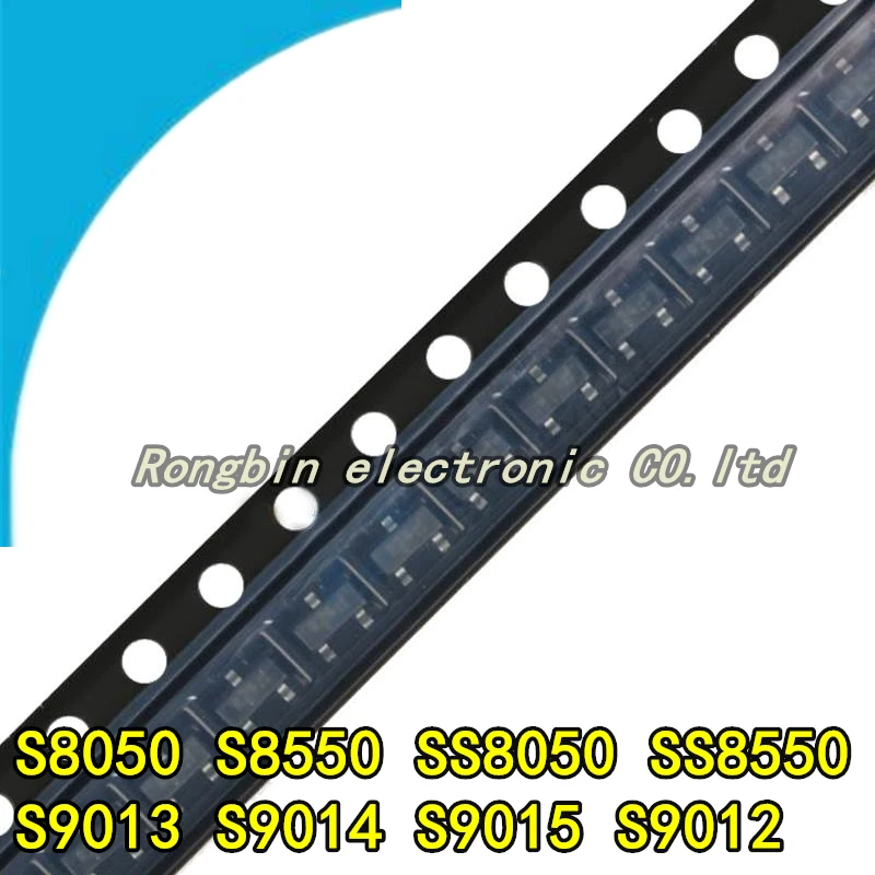 

200PCS NEW S8050 S8550 SS8050 SS8550 S9013 S9014 S9015 S9012 TL431 SOT-23 Triode