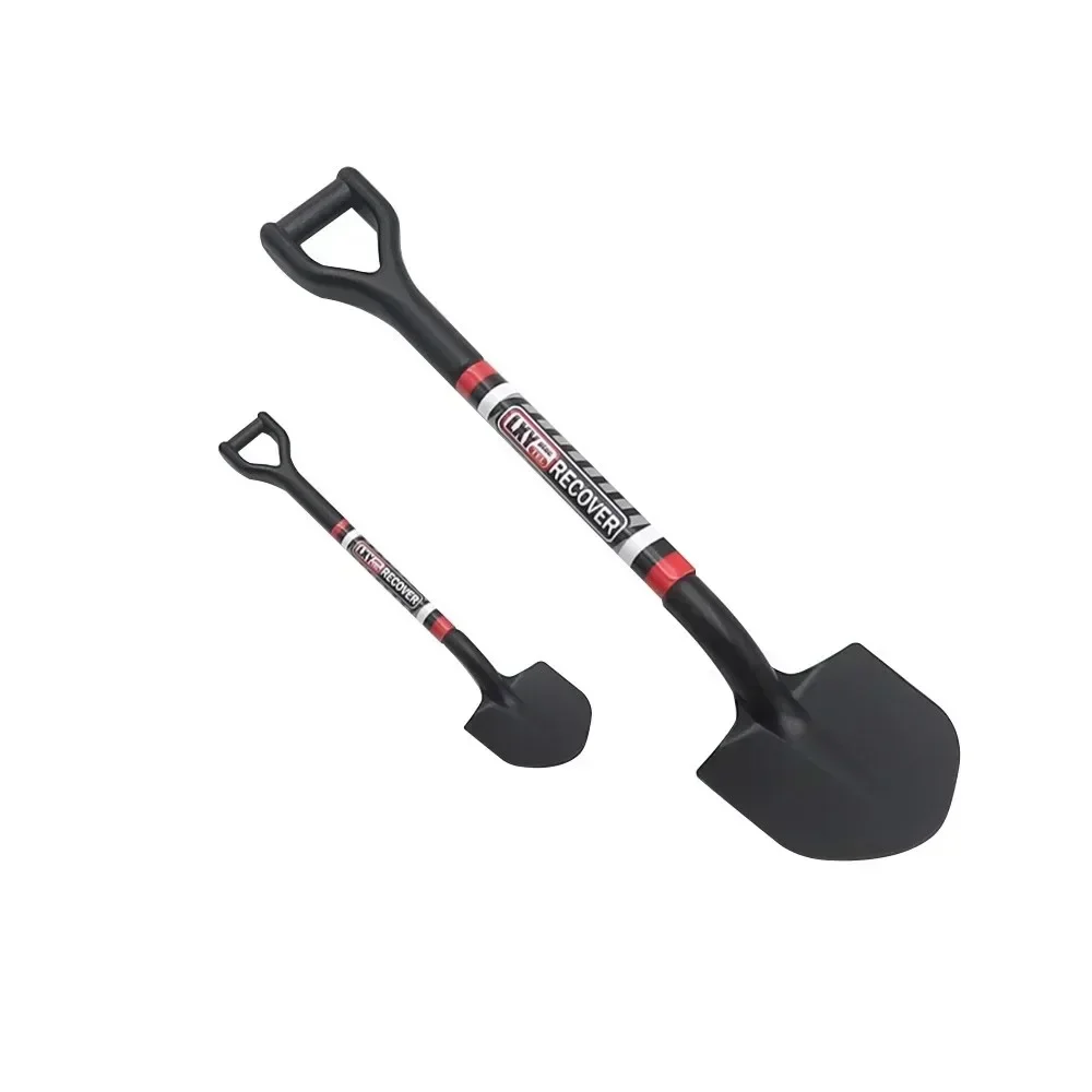 Simulated Metal Shovel Decoration For 1/10 1/18 Rc Tracked Vehicle Axial Scx10 90046 D90 Yikong Rgt Trxs Trx4 Trx4m D12