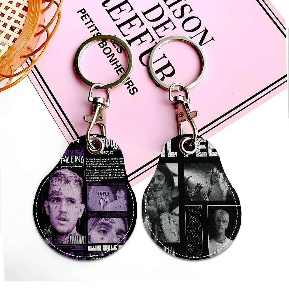 مغني الراب ليل اللمحة حامل بطاقة الوصول الغطاء الواقي مصعد القرب بطاقة حالة الحيوانات الأليفة مكافحة فقدان جهاز تعقب #1