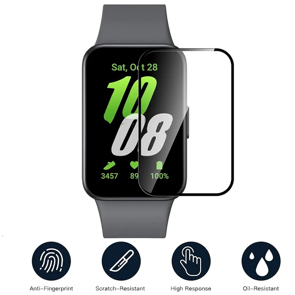 サムスンギャラクシー用スクリーンプロテクター,3 (sm-r390),3D曲面,ソフトカバー,ガラスなし,1/3/5個