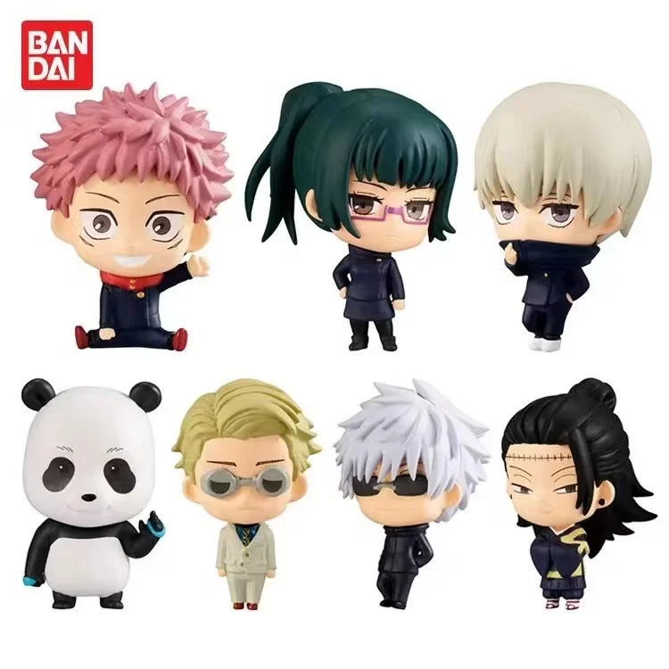 Jujutsu Kaisen SD Gashapon Figure Set 02 - Gojo Satoru, Geto Suguru, Nanami, Inumaki, Panda