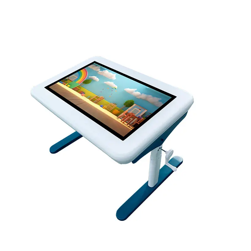Kids Garden Home Use Height and Angle Adjustable Multi Touch Screen Table Factory Gaming Table Lcd Screen Touch TableGb