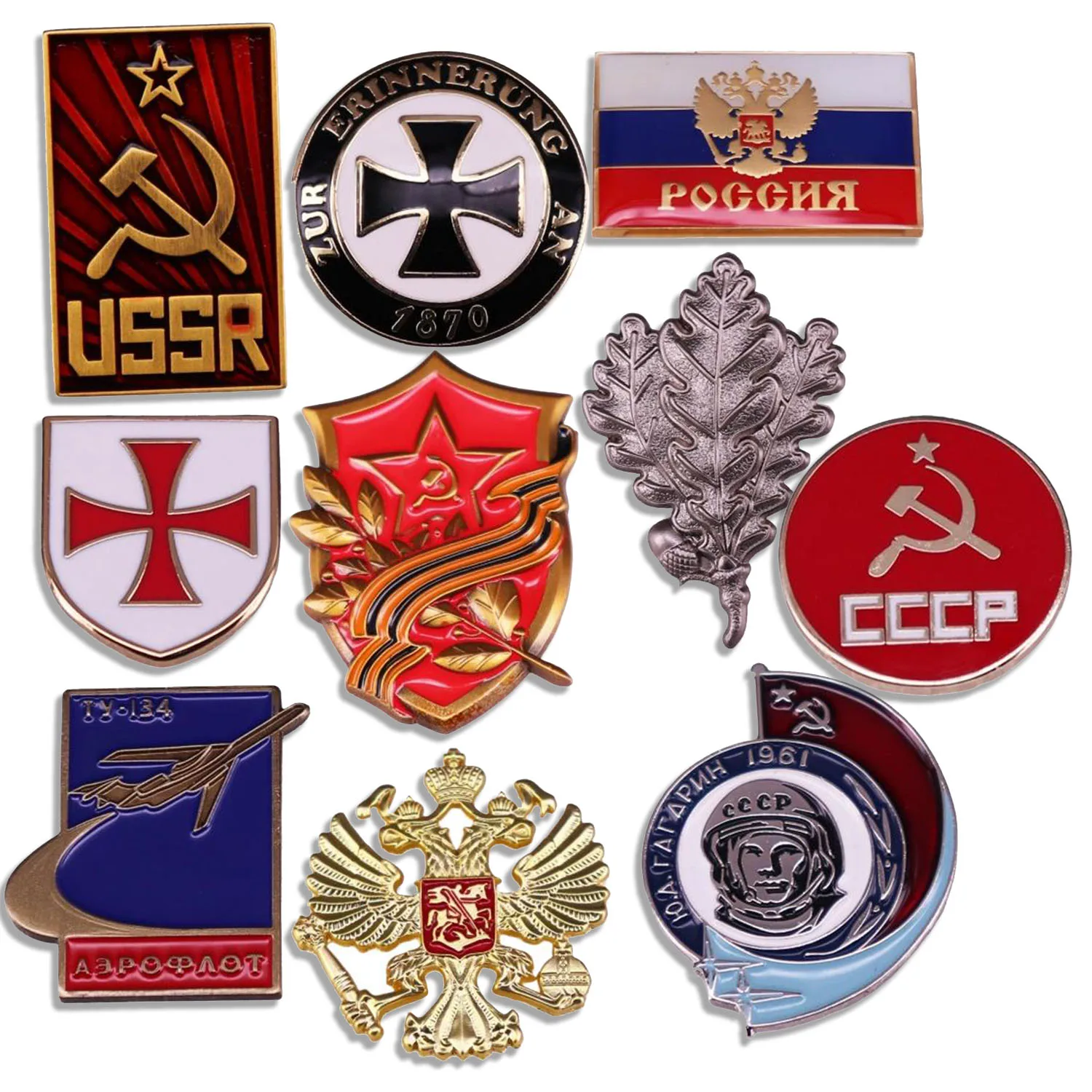 CCCP 30mm Medal Mini Soviet First Class Patriotic Medal Mini 42 Edition Patriotic Medal in stock