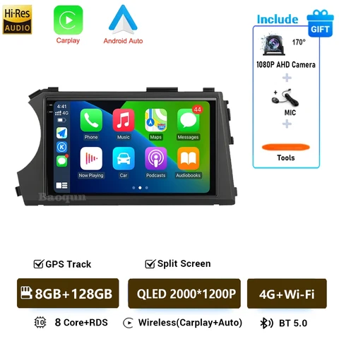 Android 16 для SsangYong Kyron Actyon C100 2005-2011 2K QLED Android Автомобильный радиоприемник Мультимедийный стереоплеер GPS AI Voice CarPlay 4G