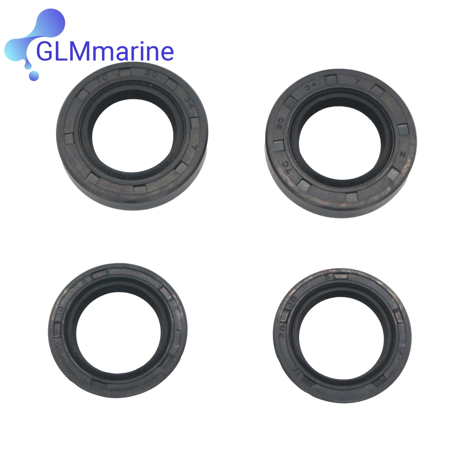 6L2-W0001-20 for Yamaha Lower Unit Gasket Seal Kit 2 Stroke Outboard 20 25 HP MS EL Motor 6L2-W0001-C3 6L2-W0001-23 18-0030 image 3