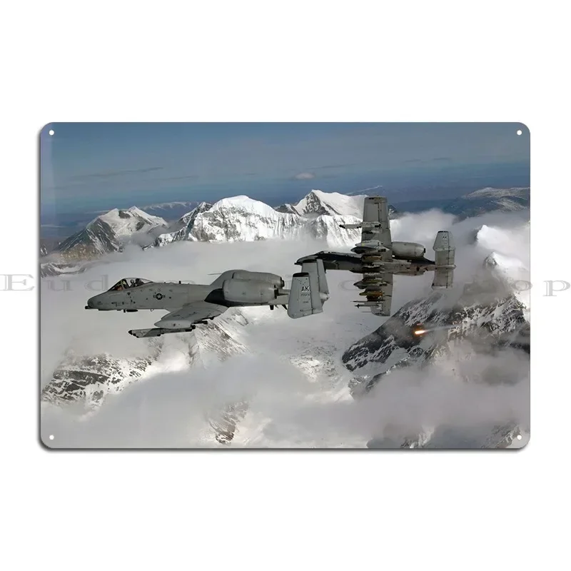 A 10 Thunderbolt Metal Plaque Poster Club Garage Design Wall Mural Garage Tin Sign Poster
