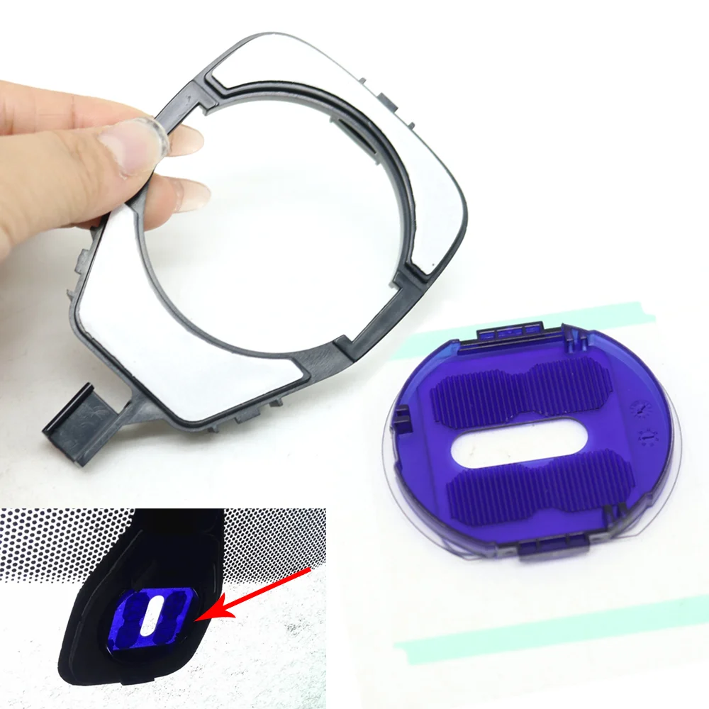 Windscreen Rain Light Sensor Lens Bracket With ADH Pad For Peugeot 4007 2007-12 4008 Citroen C4 Aircross 2012+ C-Crosser 2007-13