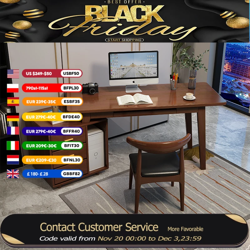 

Student Rectangular Computer Desks Storage Modern Bedroom Organizer Gaming Desk Study Office Mesas De Computador Furniture