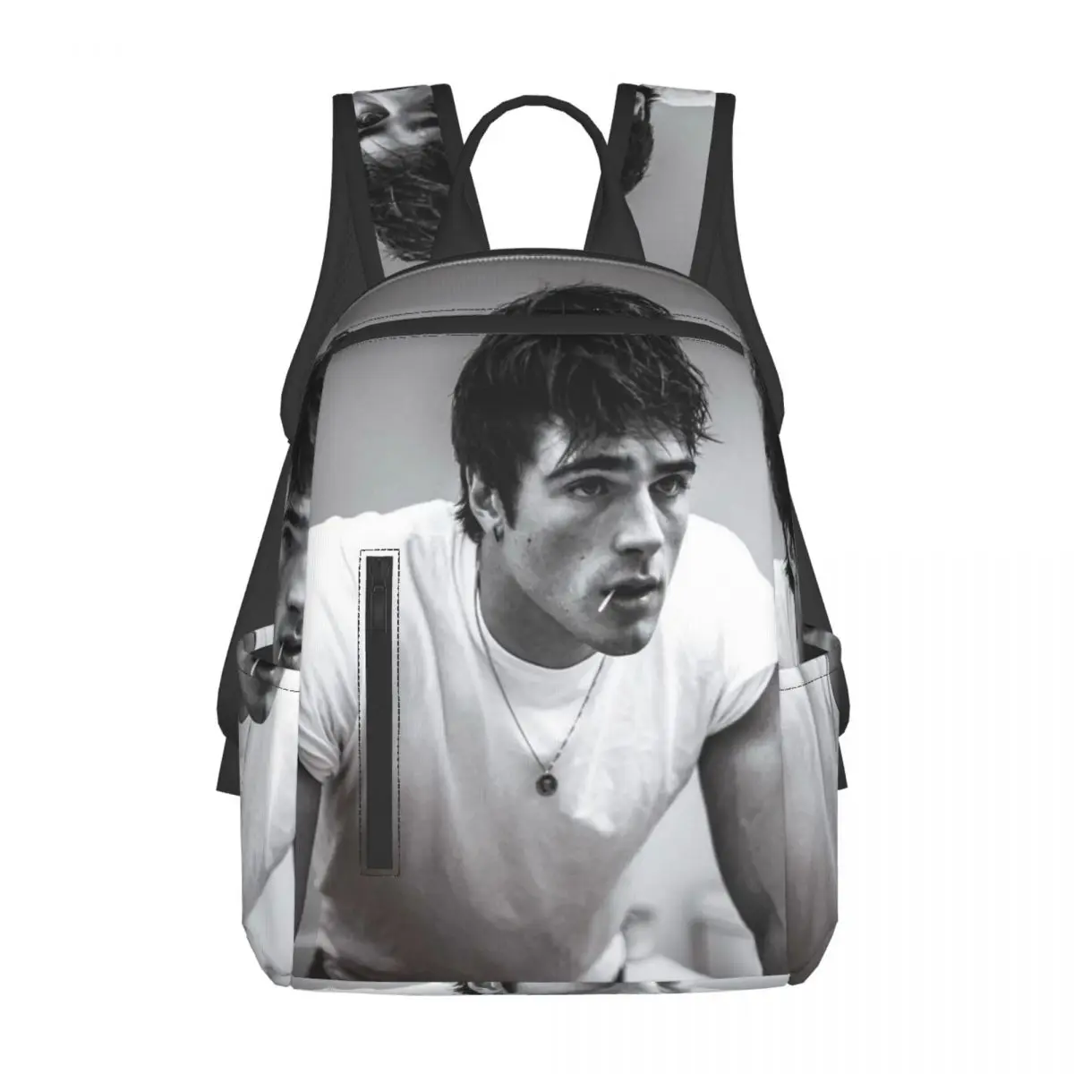 Jacob Elordi Australian Actor Backpack Daypack Large Capacity Boys Girls BookBag School Bag Shoulder Bags for Men Women